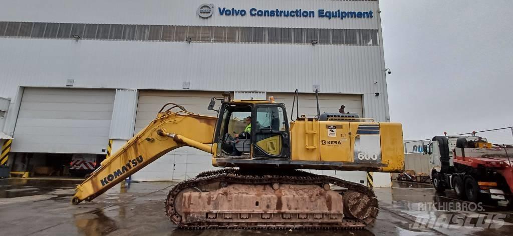 Komatsu PC 600 LC-8 Roomikekskavaatorid