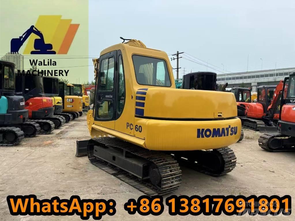 Komatsu PC 60 LC-7 Roomikekskavaatorid