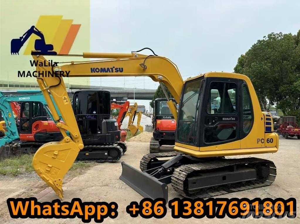 Komatsu PC 60 LC-7 Roomikekskavaatorid