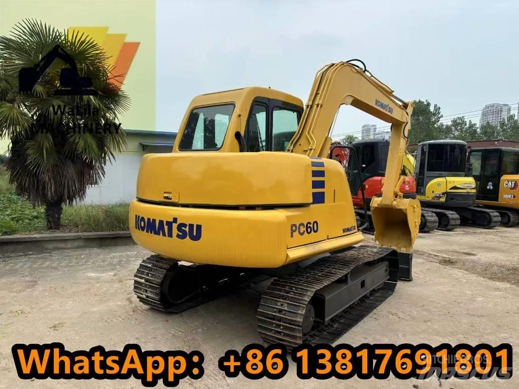 Komatsu PC 60 LC-7 Roomikekskavaatorid