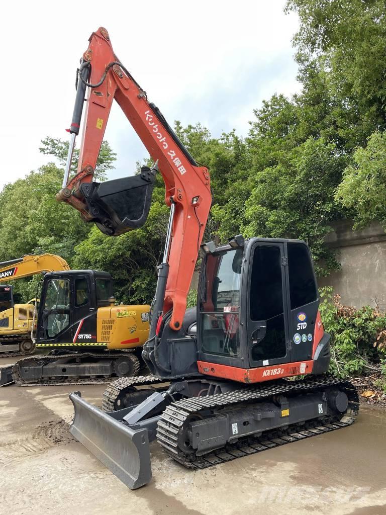 Kubota KX183-3 Väikeekskavaatorid 7t-12t