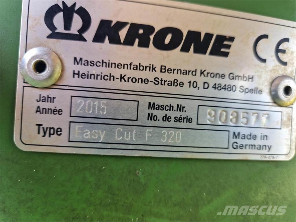 Krone EC F 320 Niidukid