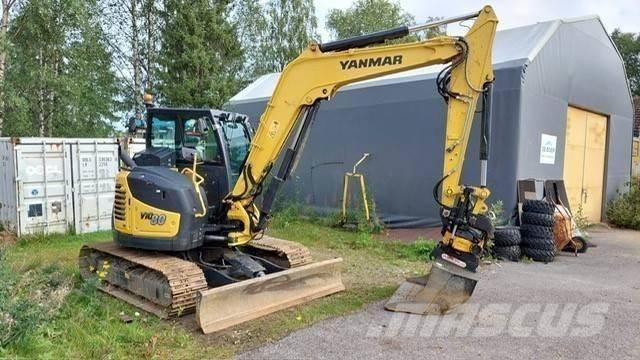Yanmar Vio 80-1A Väikeekskavaatorid 7t-12t