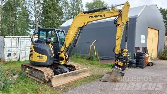 Yanmar Vio 80-1A Väikeekskavaatorid 7t-12t
