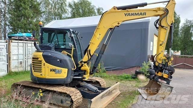 Yanmar Vio 80-1A Väikeekskavaatorid 7t-12t