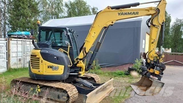Yanmar Vio 80-1A Väikeekskavaatorid 7t-12t