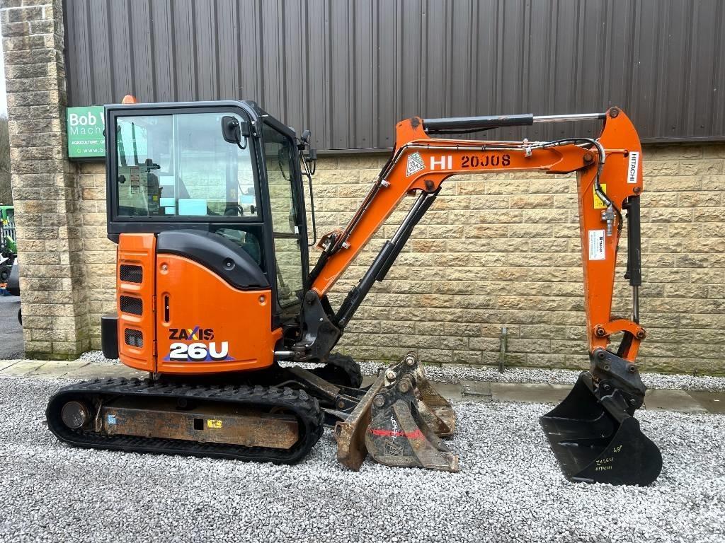 Hitachi ZX 26 U-6 Miniekskavaatorid < 7 t