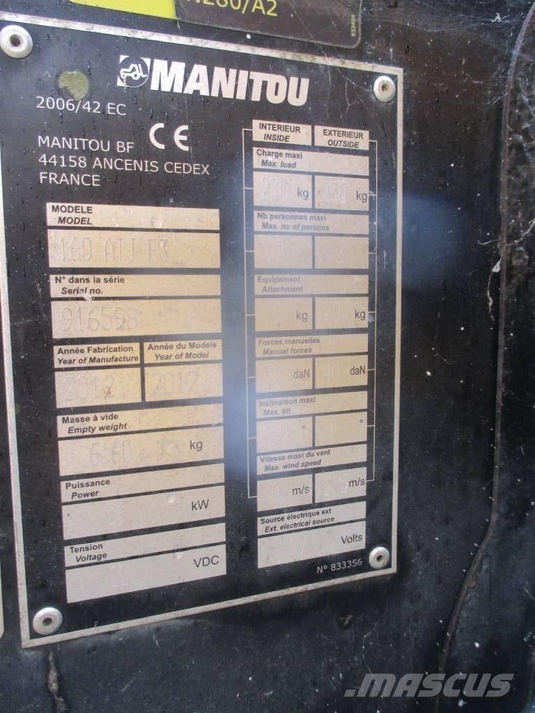 Manitou 160 ATJ Iseliikuvad poomtõstukid