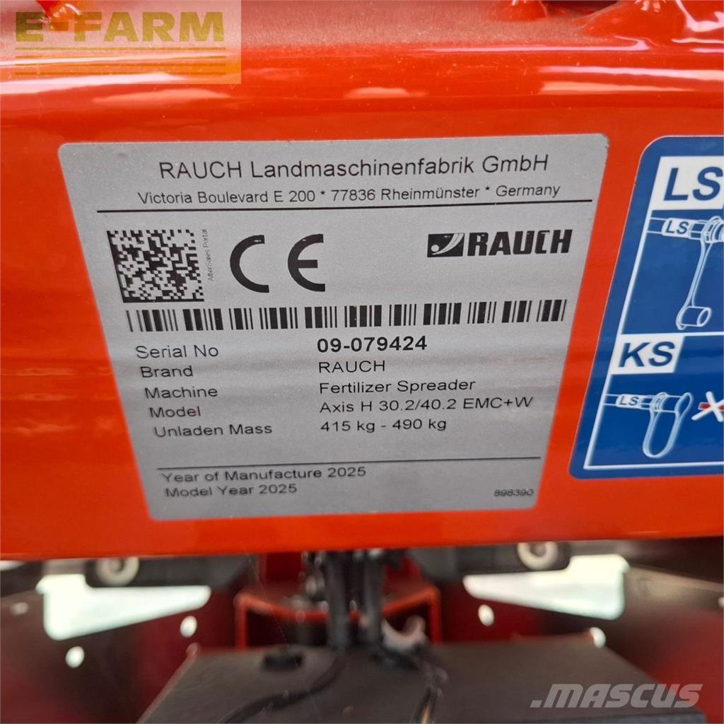 Rauch Axis H30.2 Mineraalväetise laoturid