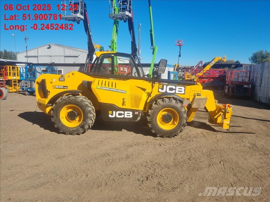 JCB 540-140 Teleskooplaadurid