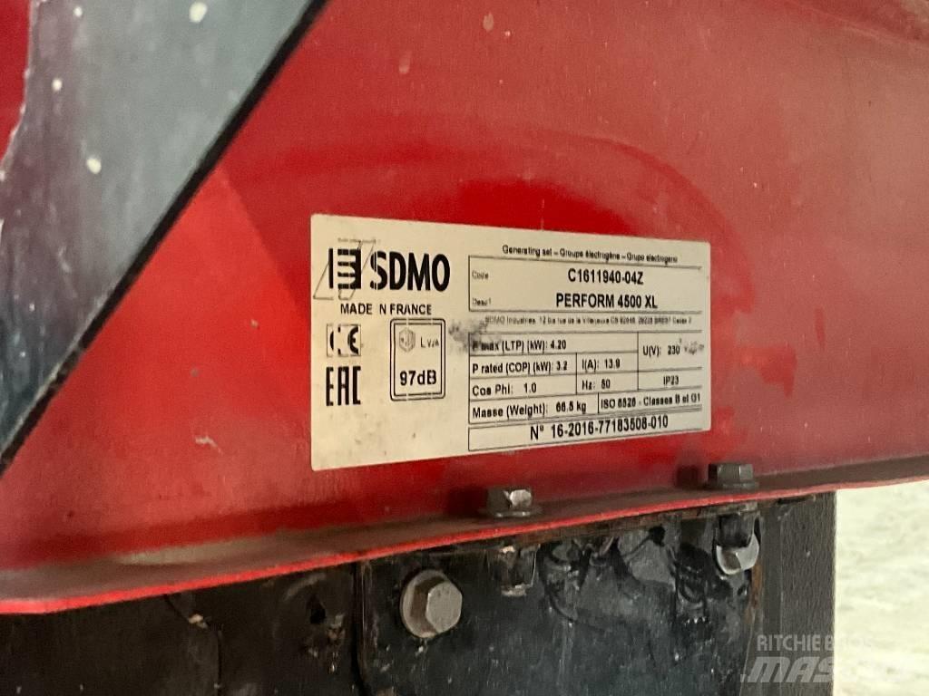 Sdmo perform 4500 XL Bensiinigeneraatorid