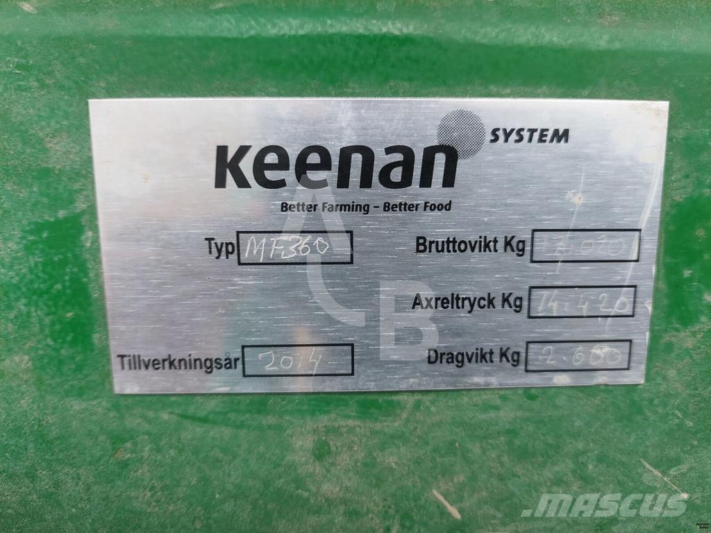 Keenan MF360 Söödajagajad/mikserid