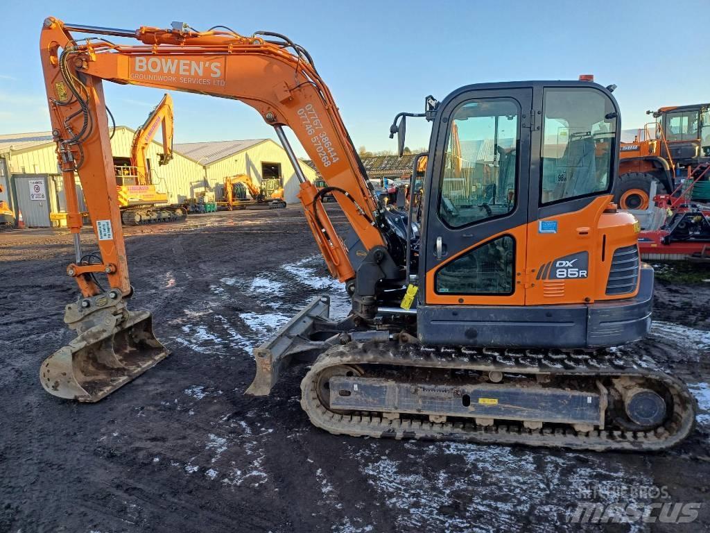 Doosan DX 85 R-3 Väikeekskavaatorid 7t-12t