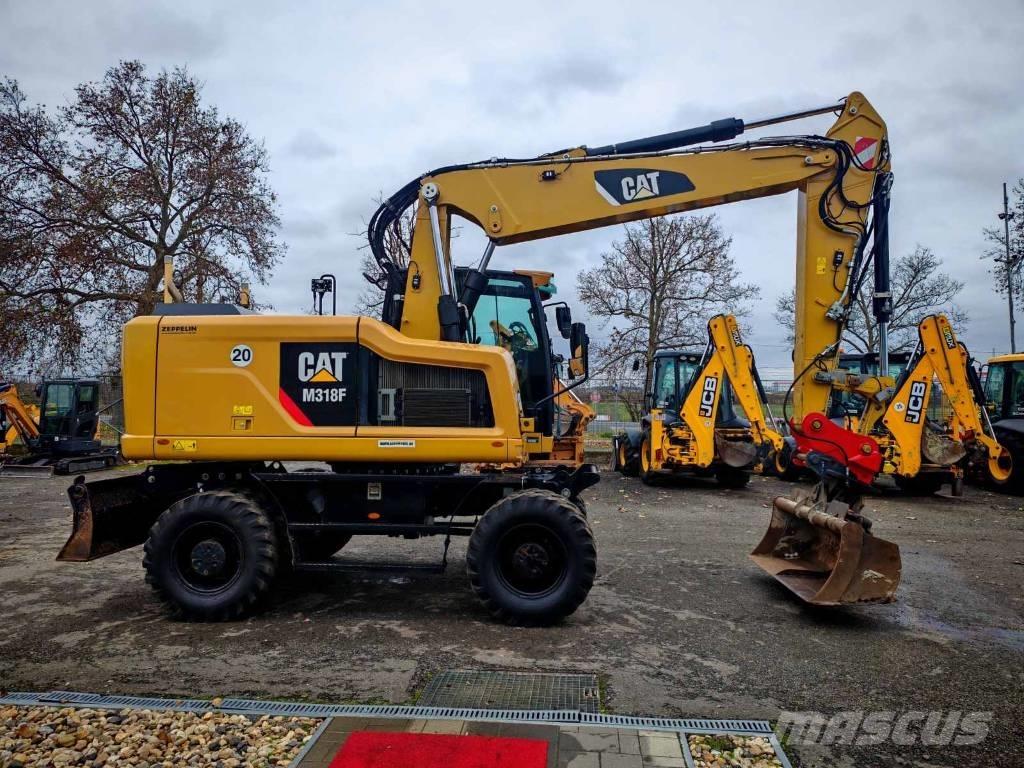CAT M 318 F Ratasekskavaatorid