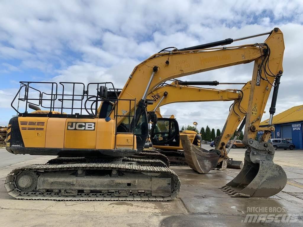 JCB JS220LC Roomikekskavaatorid