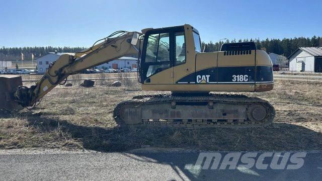 CAT 318 C Roomikekskavaatorid