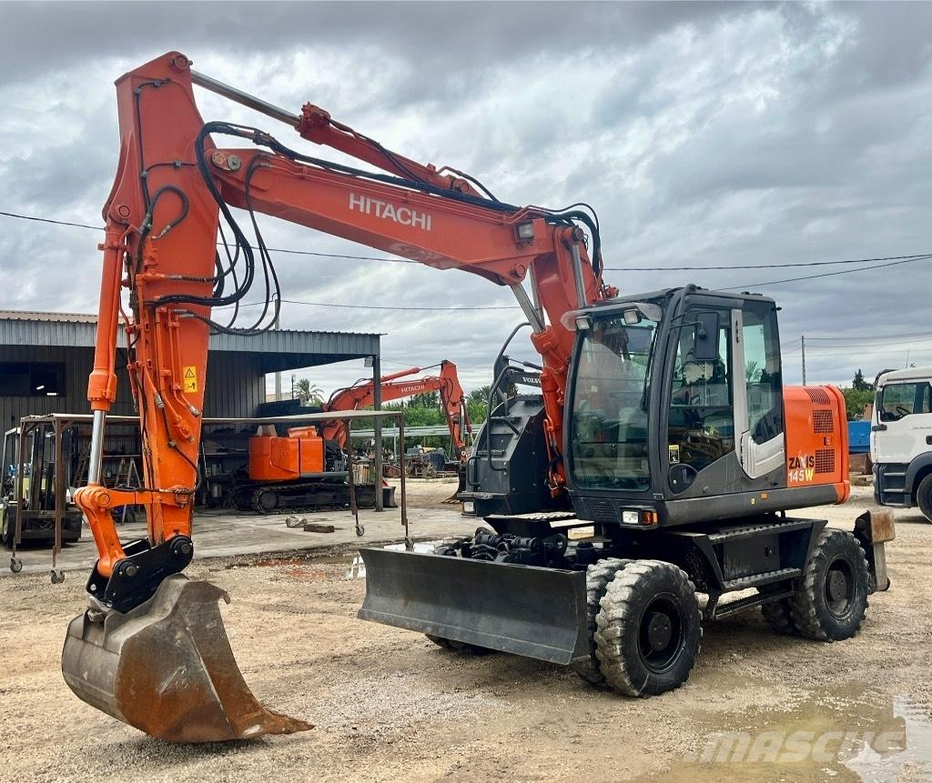 Hitachi ZX 145 W-3 Ratasekskavaatorid