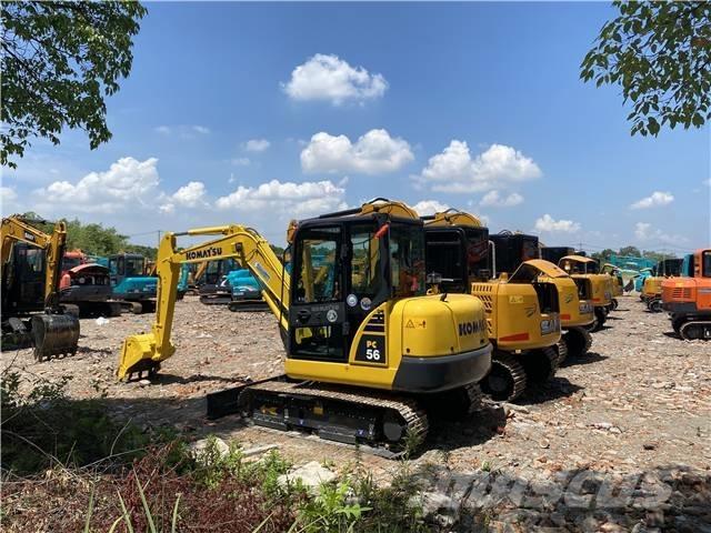 Komatsu PC 56 Roomikekskavaatorid