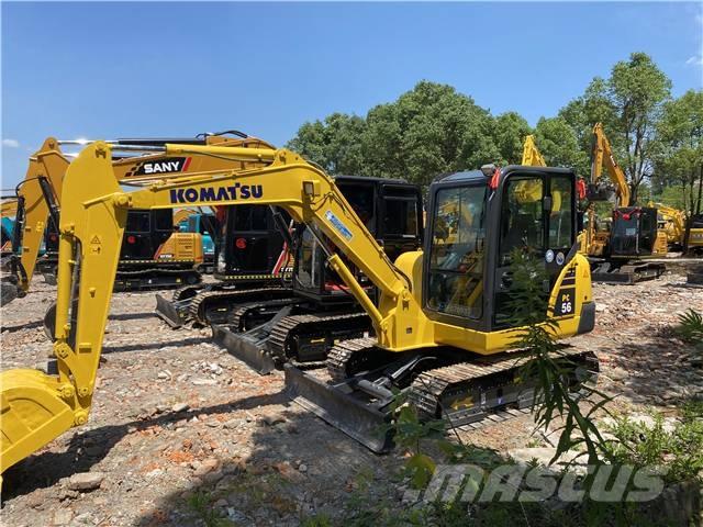 Komatsu PC 56 Roomikekskavaatorid