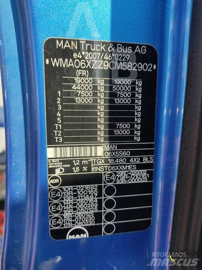 MAN TGX18.480 Sadulveokid