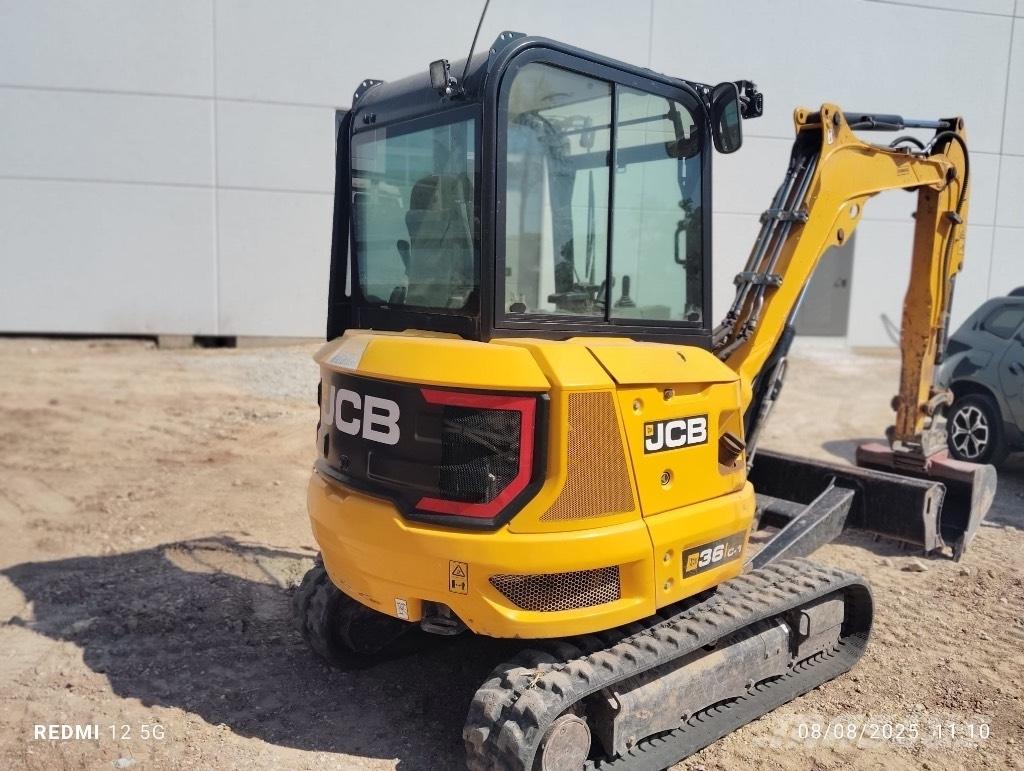 JCB 36 C-1 Roomikekskavaatorid