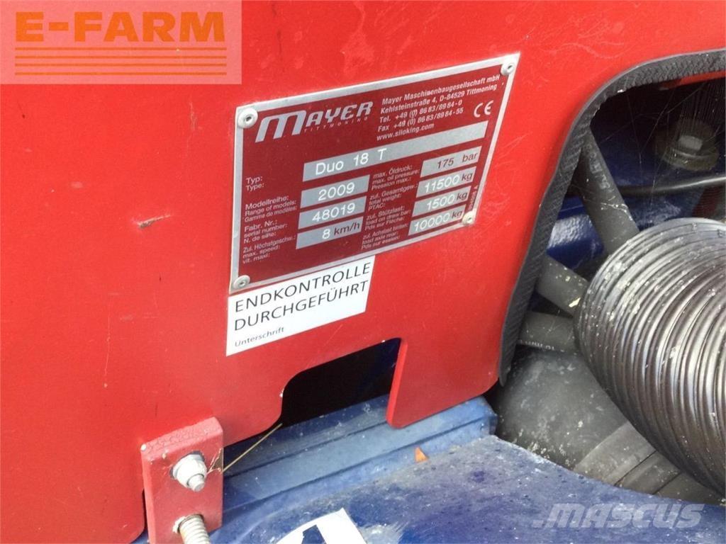 Siloking Duo 18 T Muu farmitehnika ja tarvikud