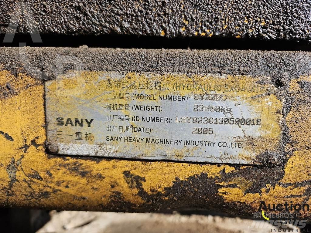 Sany SY 230 C Roomikekskavaatorid