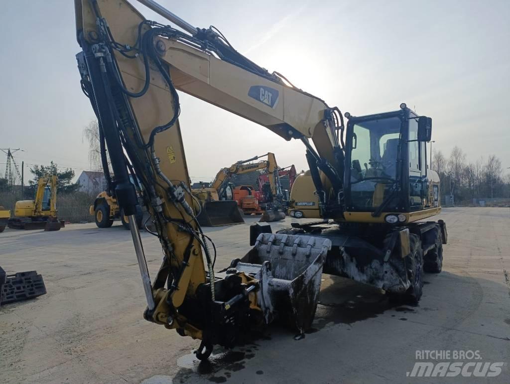 CAT M 313 D Ratasekskavaatorid
