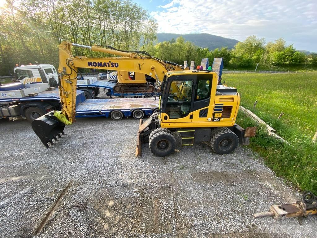 Komatsu PW 148 Ratasekskavaatorid