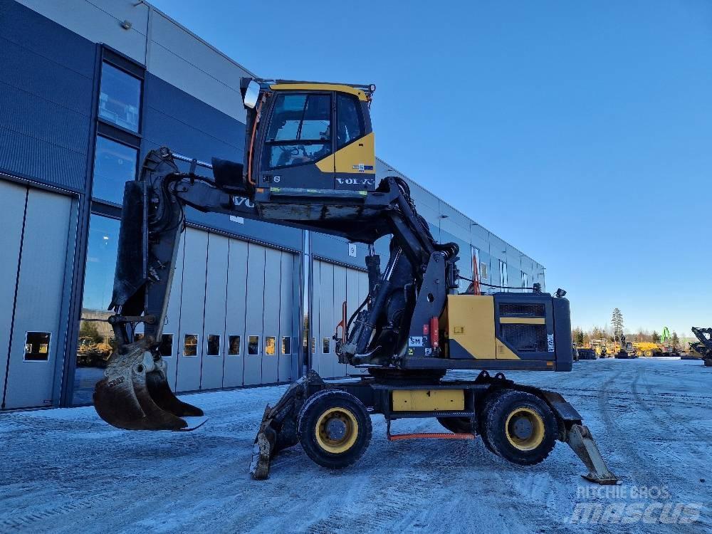 Volvo EW220E Ratasekskavaatorid