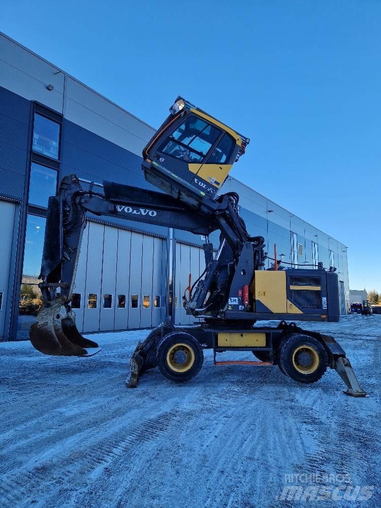 Volvo EW220E Ratasekskavaatorid