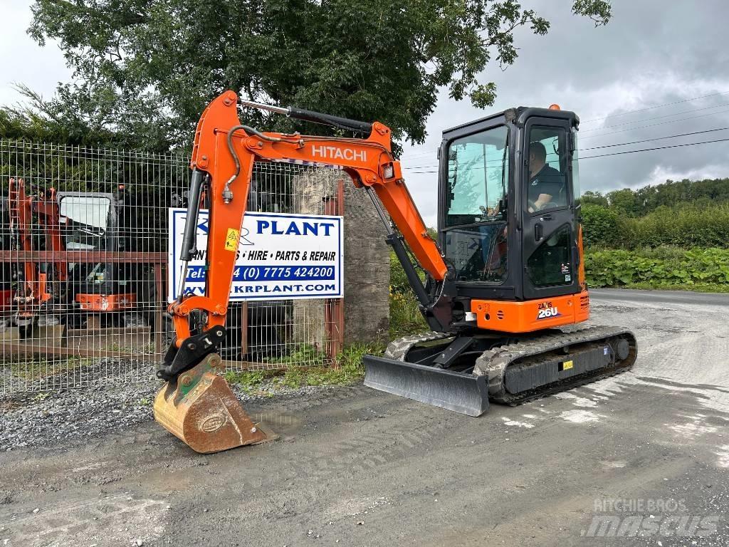 Hitachi ZX 26 U-6 Miniekskavaatorid < 7 t