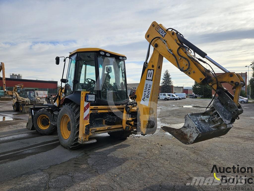 JCB 3 CX 14MFWM Ekskavaatorlaadurid