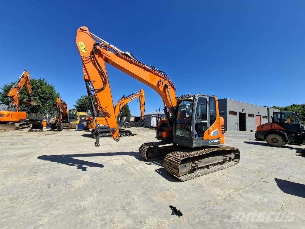 Doosan DX 140 LCR Roomikekskavaatorid
