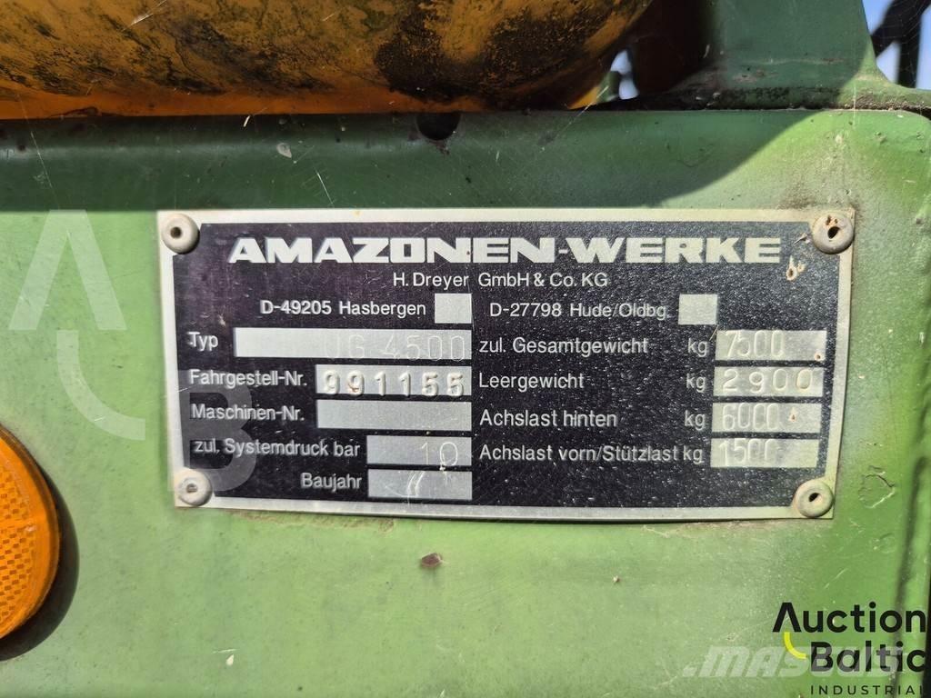 Amazone UG 4500 Haagispritsid