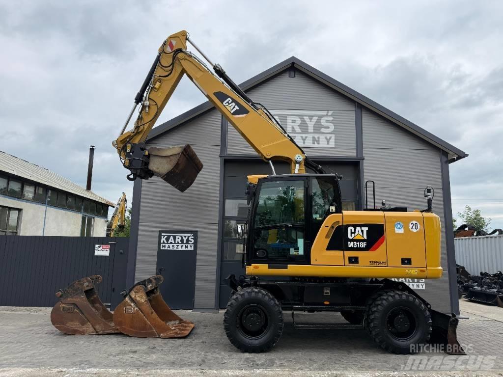 CAT M 318 F Ratasekskavaatorid