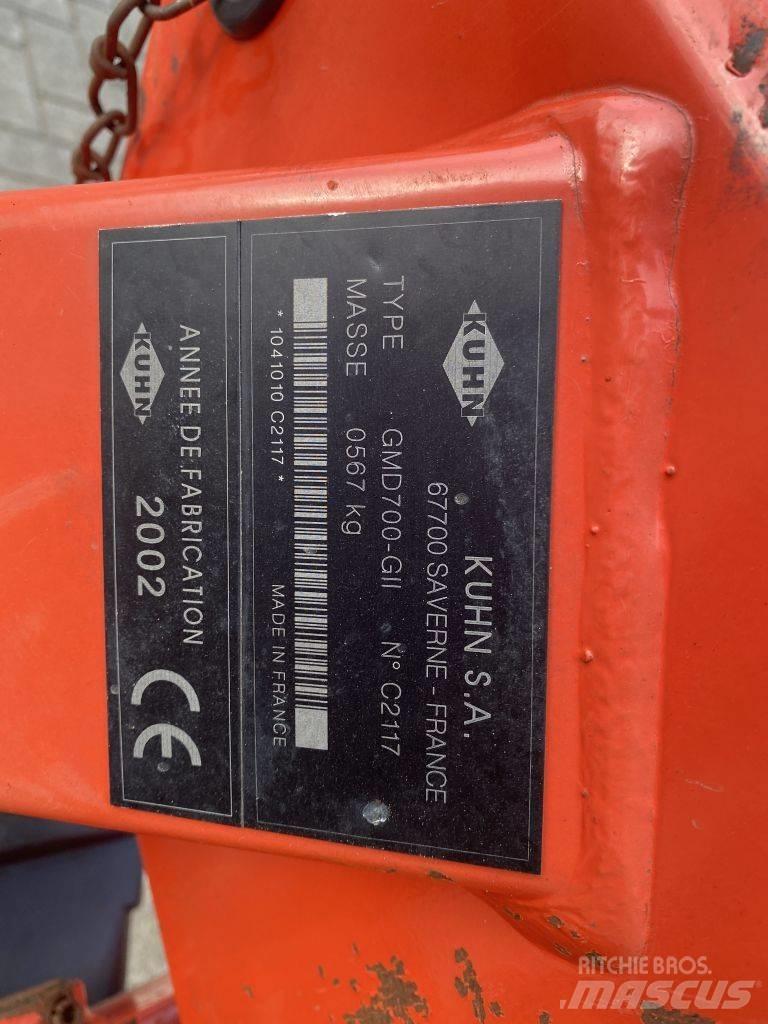 Kuhn GMD 700 G II Niidukid