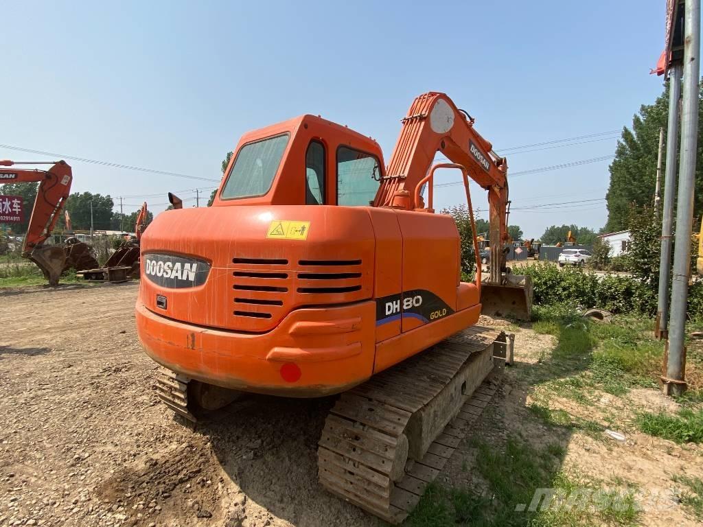 Doosan DH80 Roomikekskavaatorid