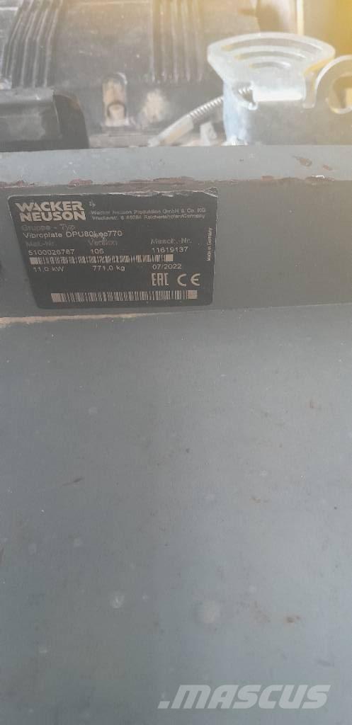 Wacker Neuson DPU 80 Vibraatorid