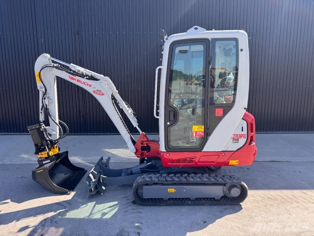 Takeuchi TB 320 Miniekskavaatorid < 7 t
