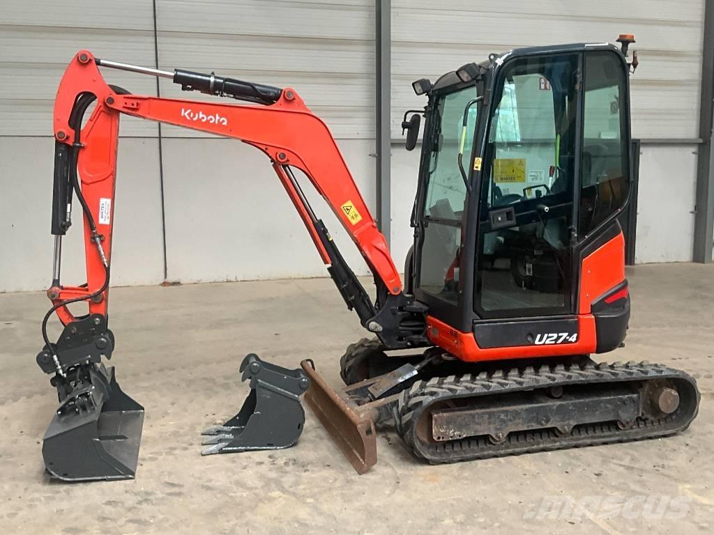 Kubota U 27-4 Miniekskavaatorid < 7 t