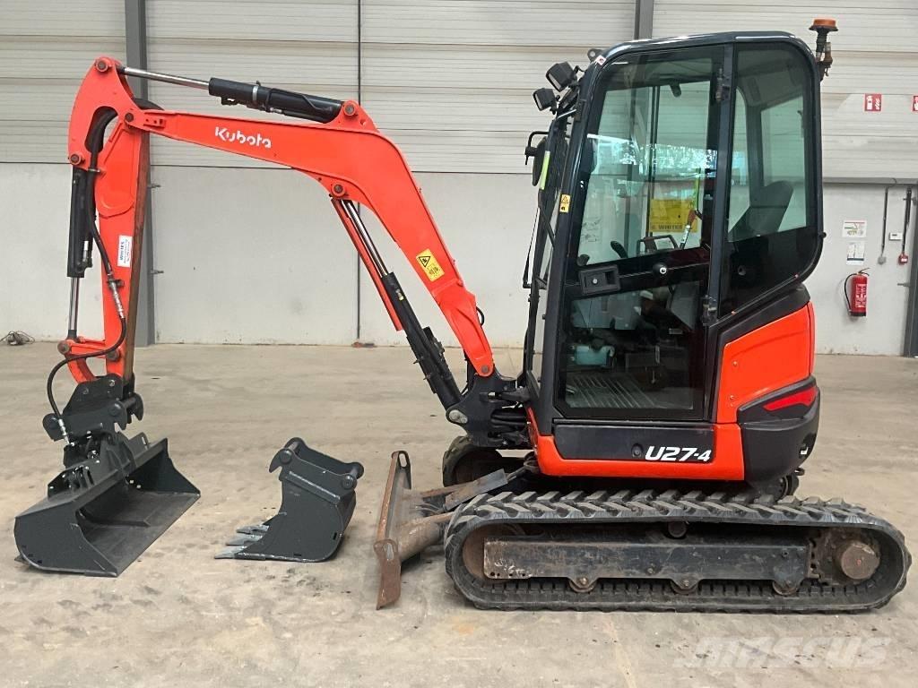 Kubota U 27-4 Miniekskavaatorid < 7 t