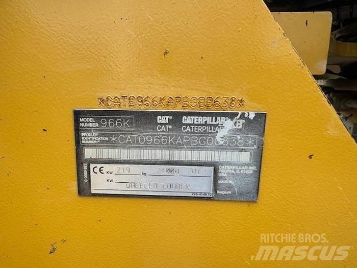 CAT 966K Rataslaadurid