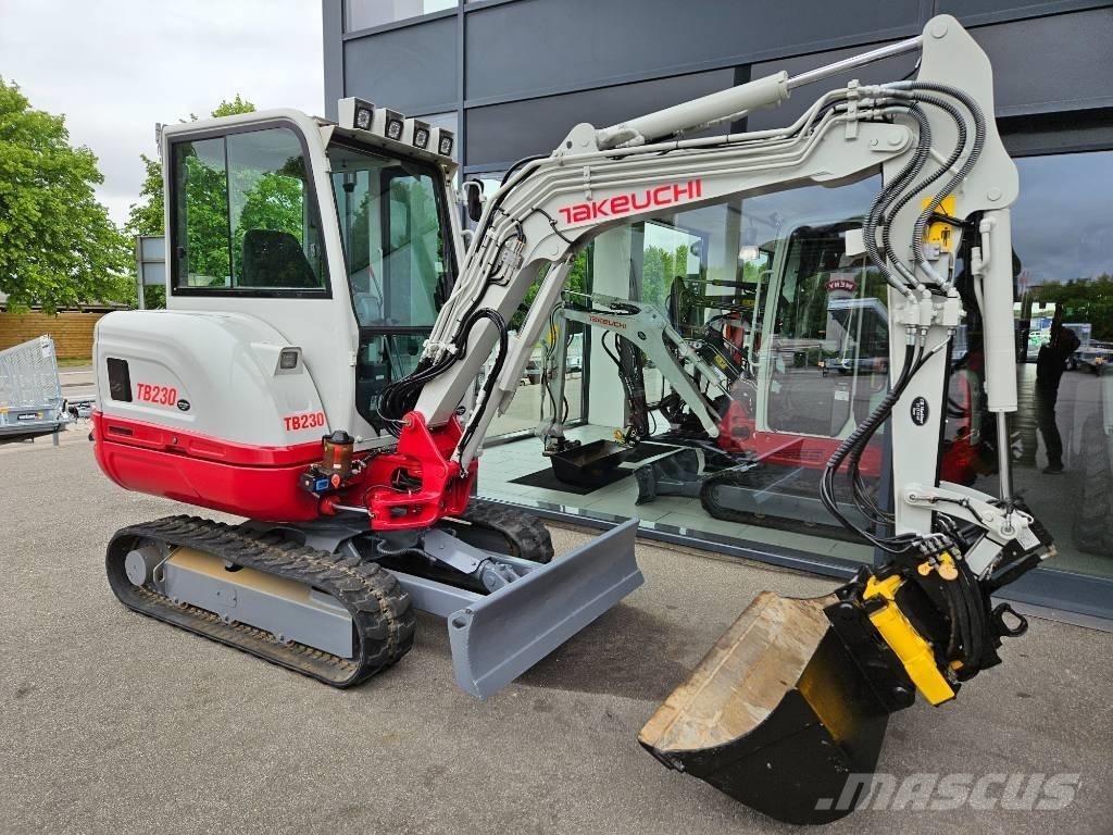 Takeuchi TB 230 Miniekskavaatorid < 7 t