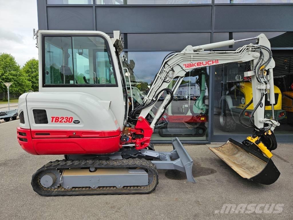 Takeuchi TB 230 Miniekskavaatorid < 7 t