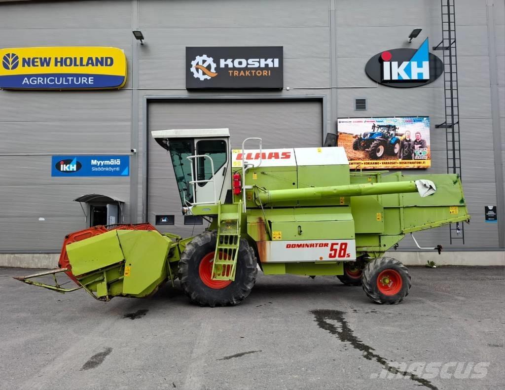 CLAAS Dominator 58 S Teraviljakombainid