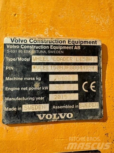 Volvo L 150 H Rataslaadurid