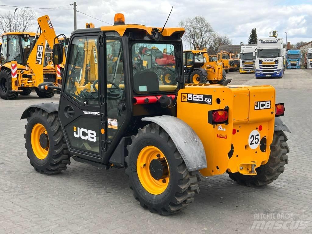 JCB 525-60 AGRI Põllumajanduslikud teleskoopkäitlejad