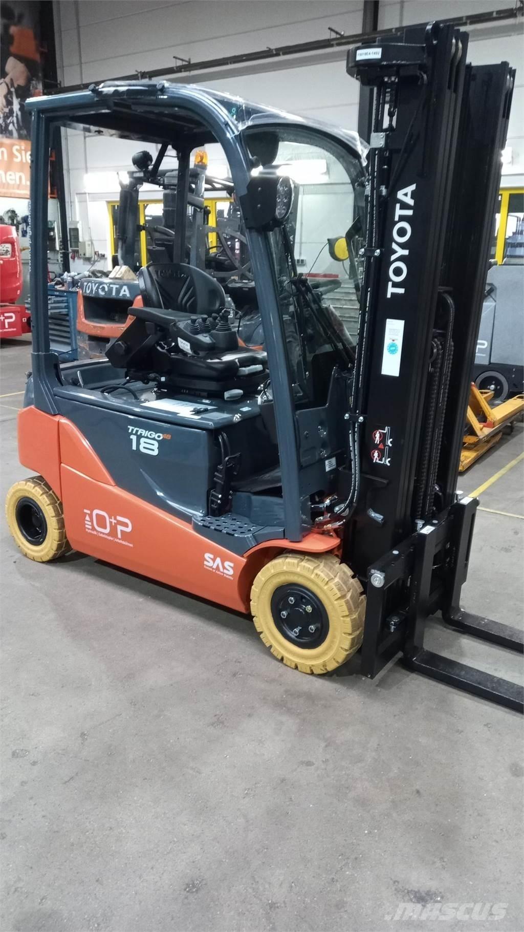 Toyota 8FBM18T Elektritõstukid