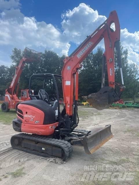 Kubota KX 040-40 Roomikekskavaatorid